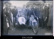 Motovõistlusest osavõtja Herbert Krasting oma mootorrattaga. 1920 - 1923 - EFA