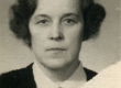 Betti Alver 1940-tel, dokumendifoto - KM EKLA