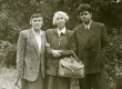Betti Alver, Elo Tuglas ja Aadu Hint Ahjal, 12. sept. 1955. a. - KM EKLA