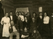 ENKS Tütarlaste Gümnaasiumi näitetrupp A. Kitzbergi etenduses "Püve talus" 20. dets. 1923 - KM EKLA