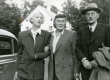 Elo Tuglas, Betti Alver ja Friedebert Tuglas Ahjal 12. sept. 1955 - KM EKLA