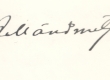 J. Mändmets'a allkiri 22. IV 1927 - KM EKLA