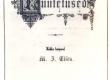 Eisen, M. J. Eesti luuletused. Trt,1881. Tiitelleht. - KM EKLA