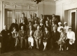 Ungari külalised "Päevalehe" toimetuse saalis ca 1925-28. a. - KM EKLA