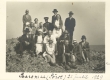 Johanna Kitzberg (keskel) jt Saaremaal Sõrves 21. juulil 1929 - KM EKLA