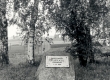 F. Tuglase sünnikohta tähistav kivi (2. III 1886- ) - KM EKLA