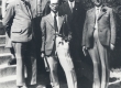 Fr. Tuglas, E. Ole, R. Räägo, R. Kleis jt. Turu ülikooli ees 1935 - KM EKLA
