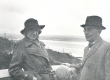 S. Oinas-Kurvits ja F. Tuglas Soomes, Punkaharju, juuni 1938 - KM EKLA