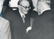 Friedebert Tuglas Hans Kruusi 70. a. juubeliaktusel 1961 - KM EKLA