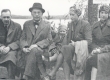 P. Kurvits, F. Tuglas, E. Eesorg, E. Tuglas, S. Oinas-Kurvits Kangasalal, juuli 1938 - KM EKLA
