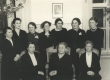 Naisühingu aastapäev 4.12.1938. Juhatus koos uuesti valitud auliikmetega - KM EKLA