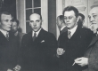 Kirjanduslike auhindade laureaadid 1937. A. Kivikas, J. Semper, F. Tuglas, K. A. Hindrey - KM EKLA