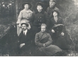 Vigala-Peru algkooli õpetajad, keskel talvemütsiga Ernst Enno 6. VI 1921. a. - KM EKLA