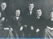 Ernst Enno ja Läänemaa Haridusosakonna töötajad 1920.-te a. keskel - KM EKLA