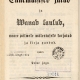 Eesti-rahva Ennemuistsed jutud ja vanad laulud II osa, 1864 esikaas