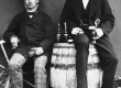 Kitzberg, A. (vasakul) Pöögle-Polli ajajärgul - KM EKLA