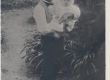 A. Kitzberg poja Hansuga Pöögle koolimaja aias 1901. või 1902. a. suvel  - KM EKLA
