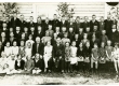 Ernst Enno Höbringi algkooli õpetajate ja õpilastega 1929. a. - KM EKLA