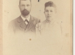 Rõõsa, A. Kitzbergi naise õde, oma esimese mehe Aleksander Jürgensoniga  - KM EKLA