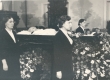 Ernst Peterson-Särgava matus 16. IV 1958. - Kirst "Estonia" kontserdisaalis - KM EKLA